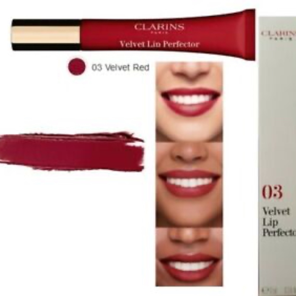 Clarins Velvet Red Lip Perfector